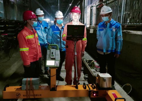 市轨道集团积极探索工程测量新技术，精准控制测量助力建设提质增效